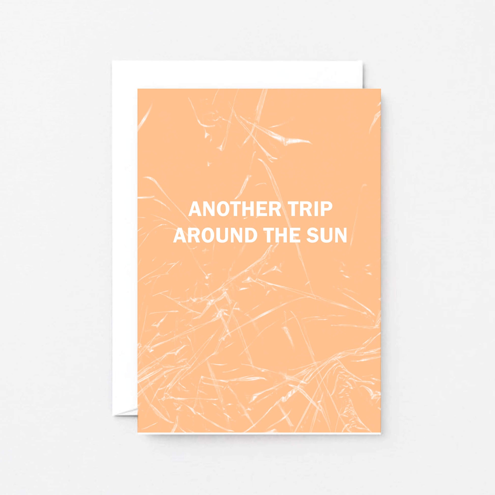 Birthday Card by SixElevenCreations. Reads Another trip around the sun. Product Code SE3052A6