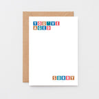 Birthday Card by SixElevenCreations. Reads You've Aged Sorry. Product Code SE0245A6