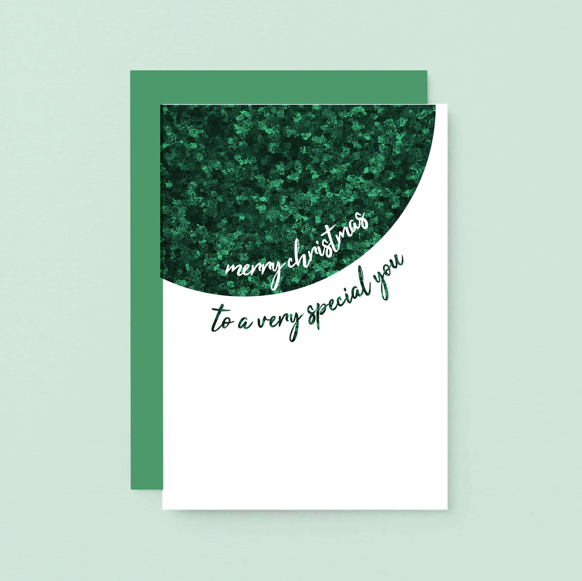 Christmas Card by SixElevenCreations. Reads Merry Christmas to a very special you. Product Code SEC0062A6