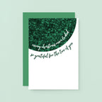Christmas Card by SixElevenCreations. Reads Merry Christmas mum & dad. So grateful for the two of you. Product Code SEC0064A6