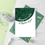 Christmas Card by SixElevenCreations. Reads Wishing you peace & love at this time of year. Product Code SEC0066A6