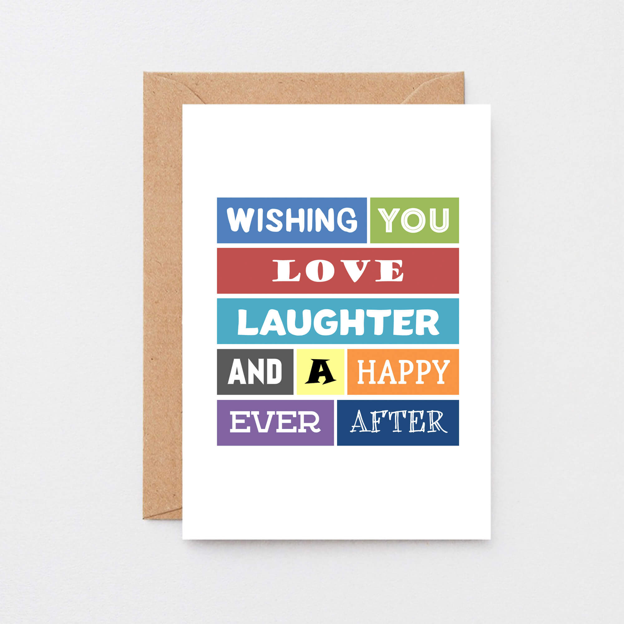 Happy Ever After Wedding Card by SixElevenCreations Product Code SE0002A6