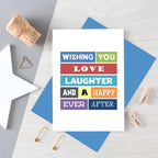 Happy Ever After Wedding Card by SixElevenCreations Product Code SE0002A6