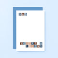 Dad Card by SixElevenCreations. Reads Dad you're a legend. Product Code SE0262A6