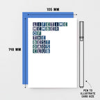 Dad Card by SixElevenCreations. Reads Lifetime member of the best dads club. Product Code SE0302A6