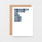 Dad Card by SixElevenCreations. Reads Lifetime member of the best dads club. Product Code SE0302A6