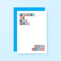 Dad Card by SixElevenCreations. Reads Father of the year. Once again. Product Code SE0325A6