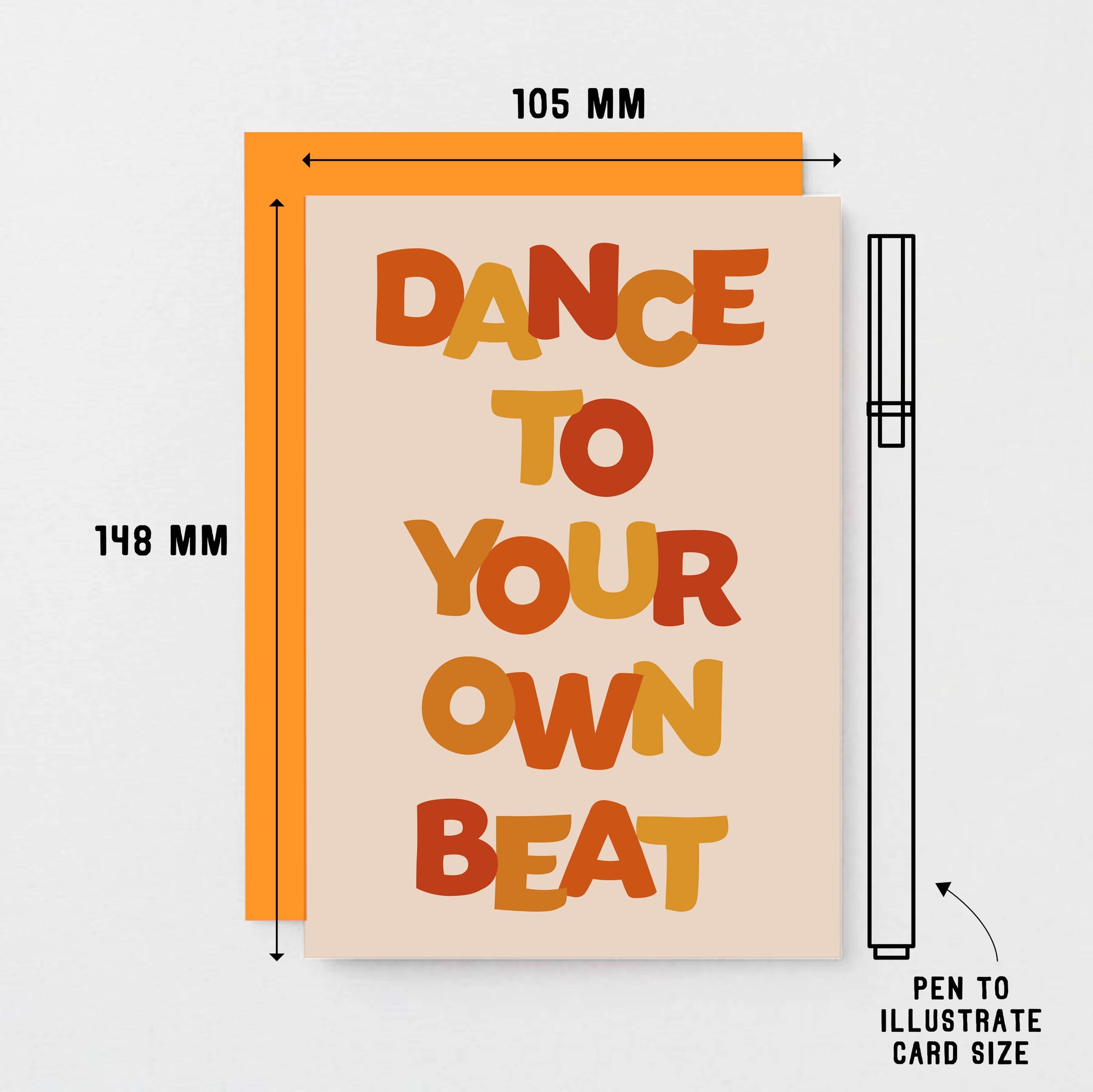 Dance To Your Own Beat by SixElevenCreations. Product Code SE0601A6