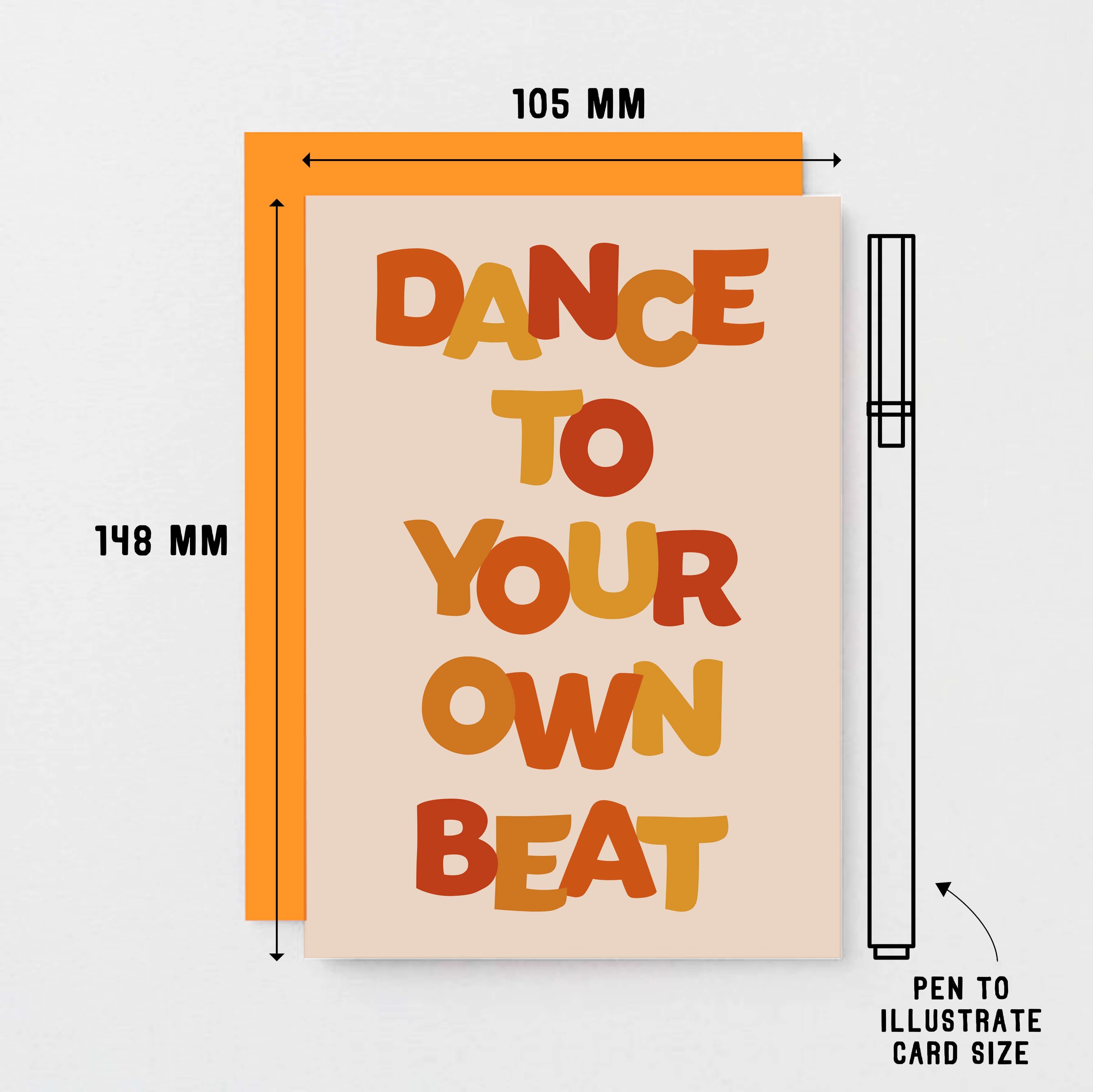 Dance To Your Own Beat by SixElevenCreations. Product Code SE0601A6