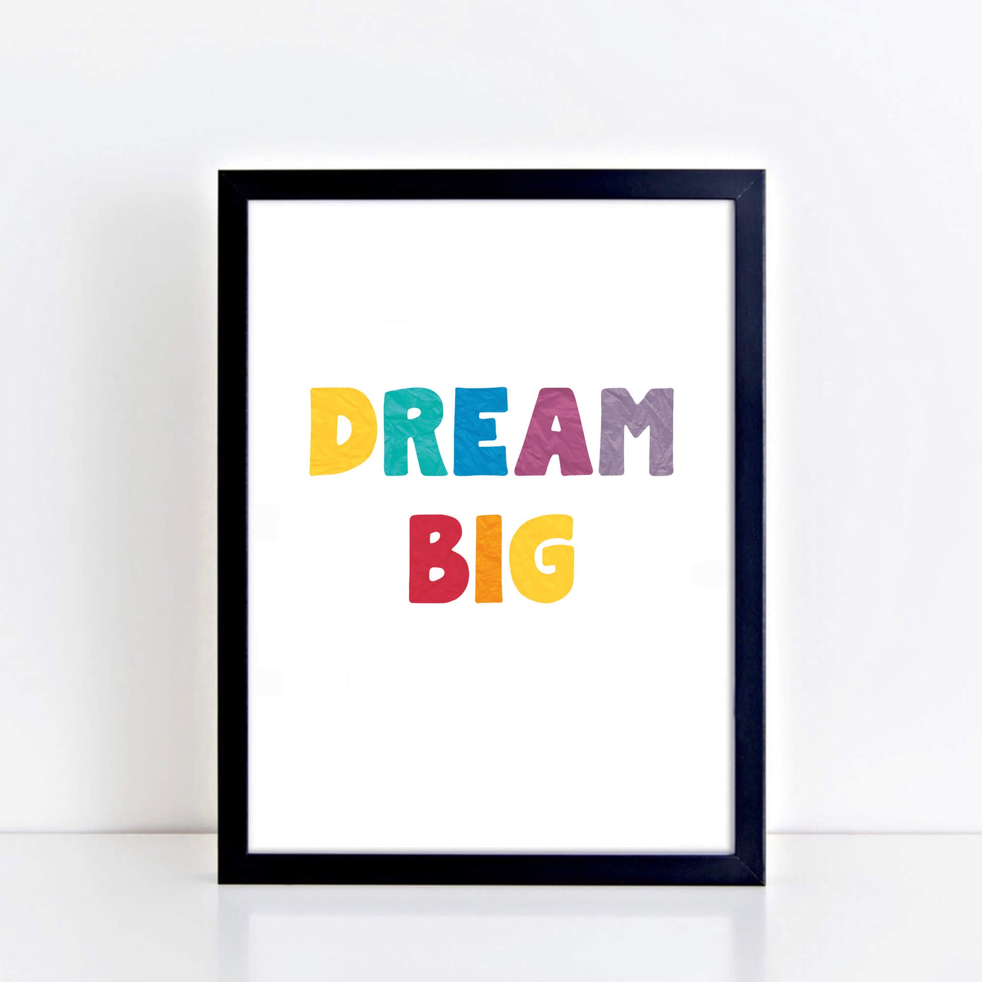 Dream Big Wallprint by SixElevenCreations. Product Code SEP0503