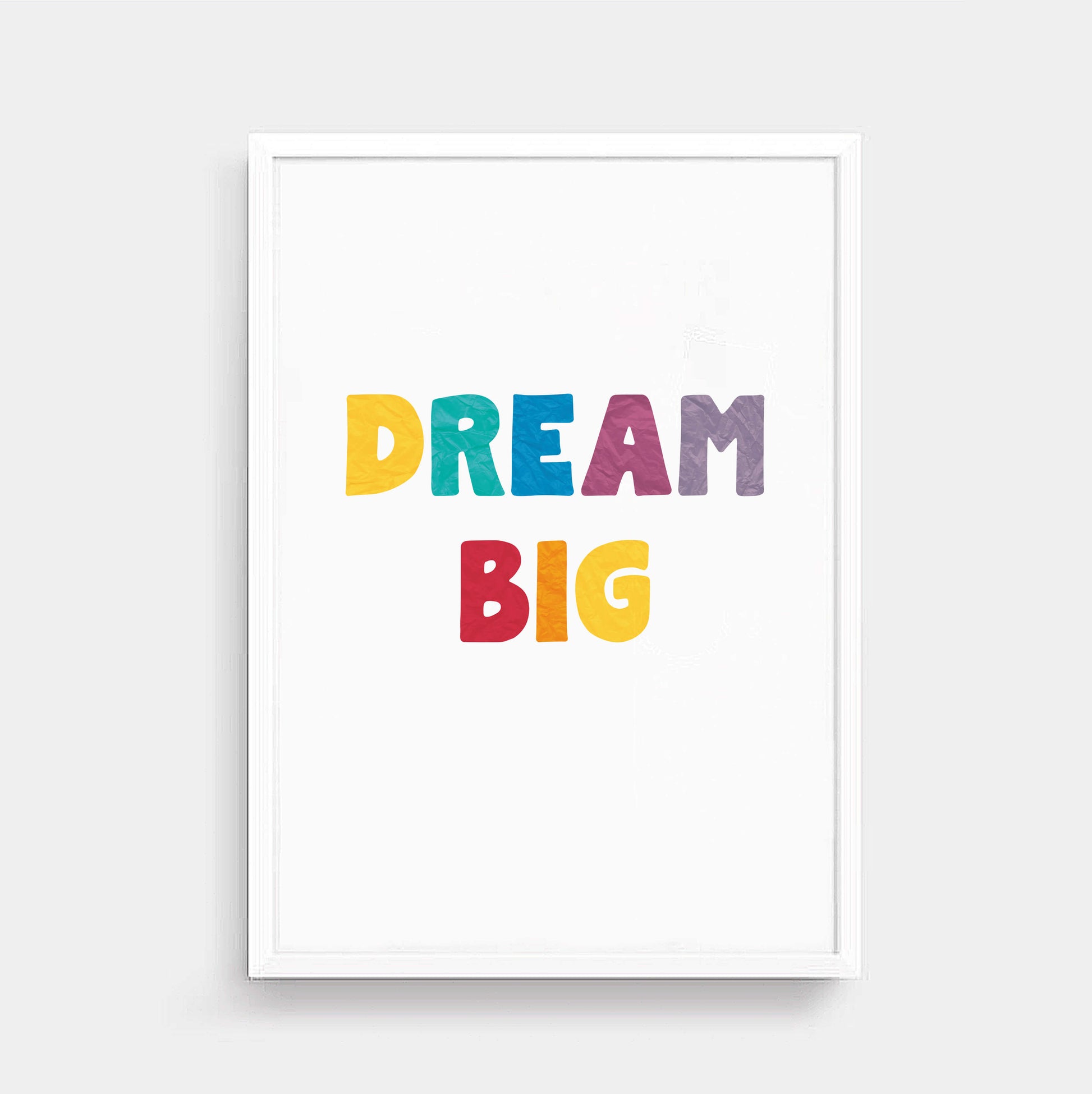 Dream Big Wallprint by SixElevenCreations. Product Code SEP0503