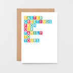 Easter Card by SixElevenCreations. Reads Easter greetings from our family to yours. Product Code SEH0007A6