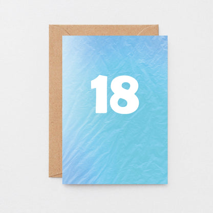 18 Years Card by SixElevenCreations. Product Code SE4062A6
