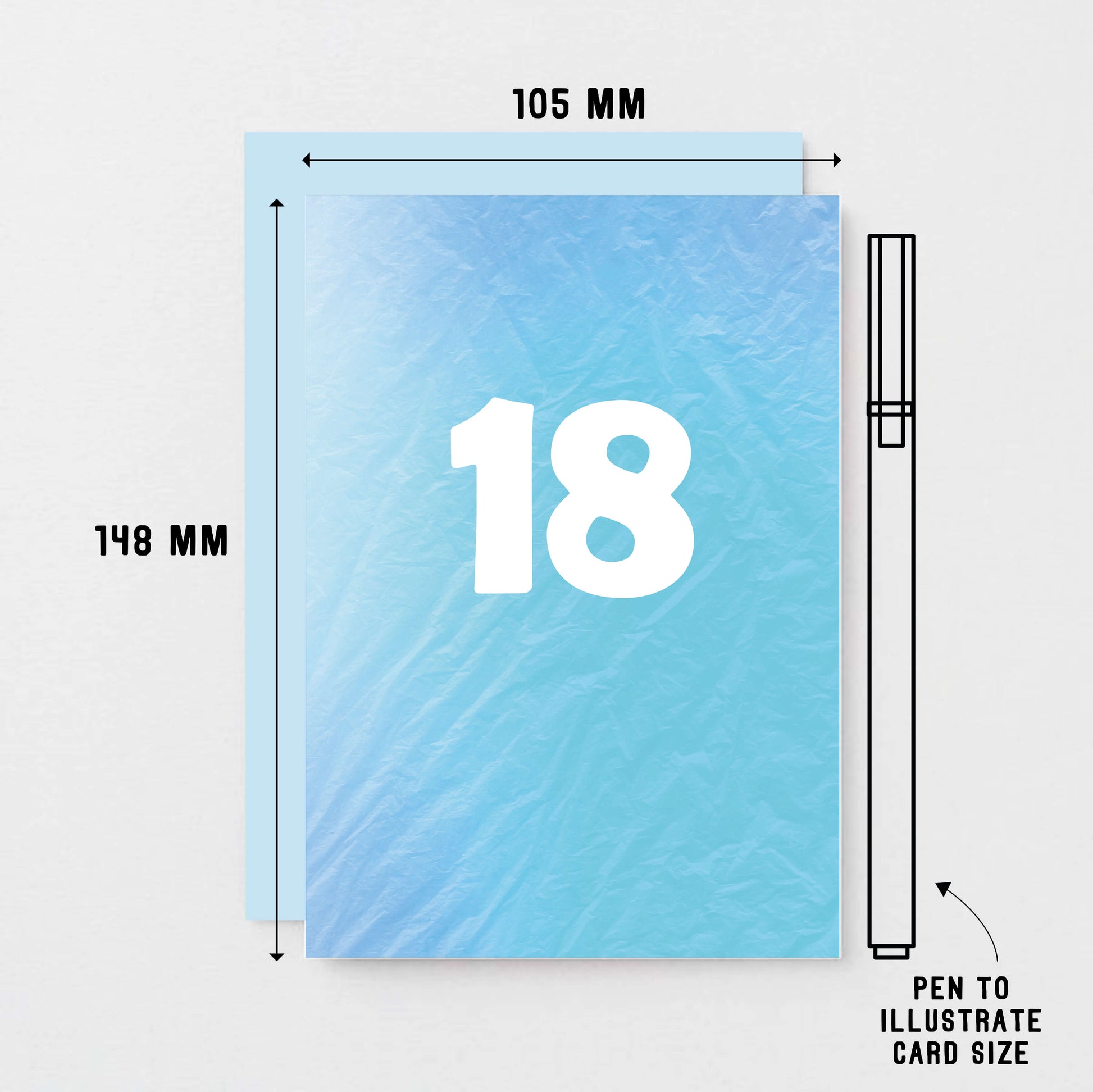 18 Years Card by SixElevenCreations. Product Code SE4062A6