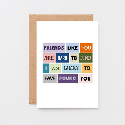 Lucky Friendship Card by SixElevenCreations Product Code SE0007A6