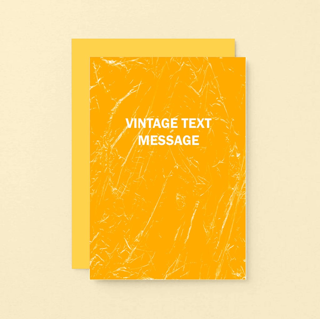 Vintage Text Message Card by SixElevenCreations. Product Code SE3060A6