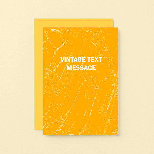 Vintage Text Message Card by SixElevenCreations. Product Code SE3060A6