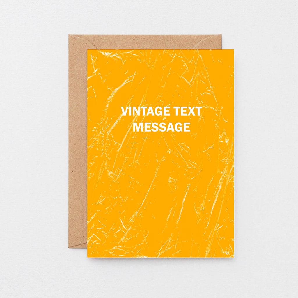 Vintage Text Message Card by SixElevenCreations. Product Code SE3060A6