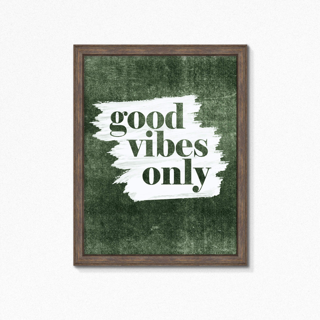 Good Vibes Only Word Art by SixElevenCreations. Product Code SEP0704