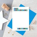 Graduation Card by SixElevenCreations. Reads You graduated Finally. Product Code SE0247A6