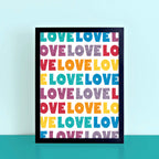 Love Art Print by SixElevenCreations. Product Code SEP0504
