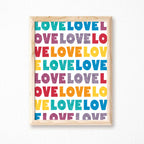 Love Art Print by SixElevenCreations. Product Code SEP0504