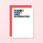 Love Card by SixElevenCreations. Reads Let's grow old together. Product Code SE0304A6