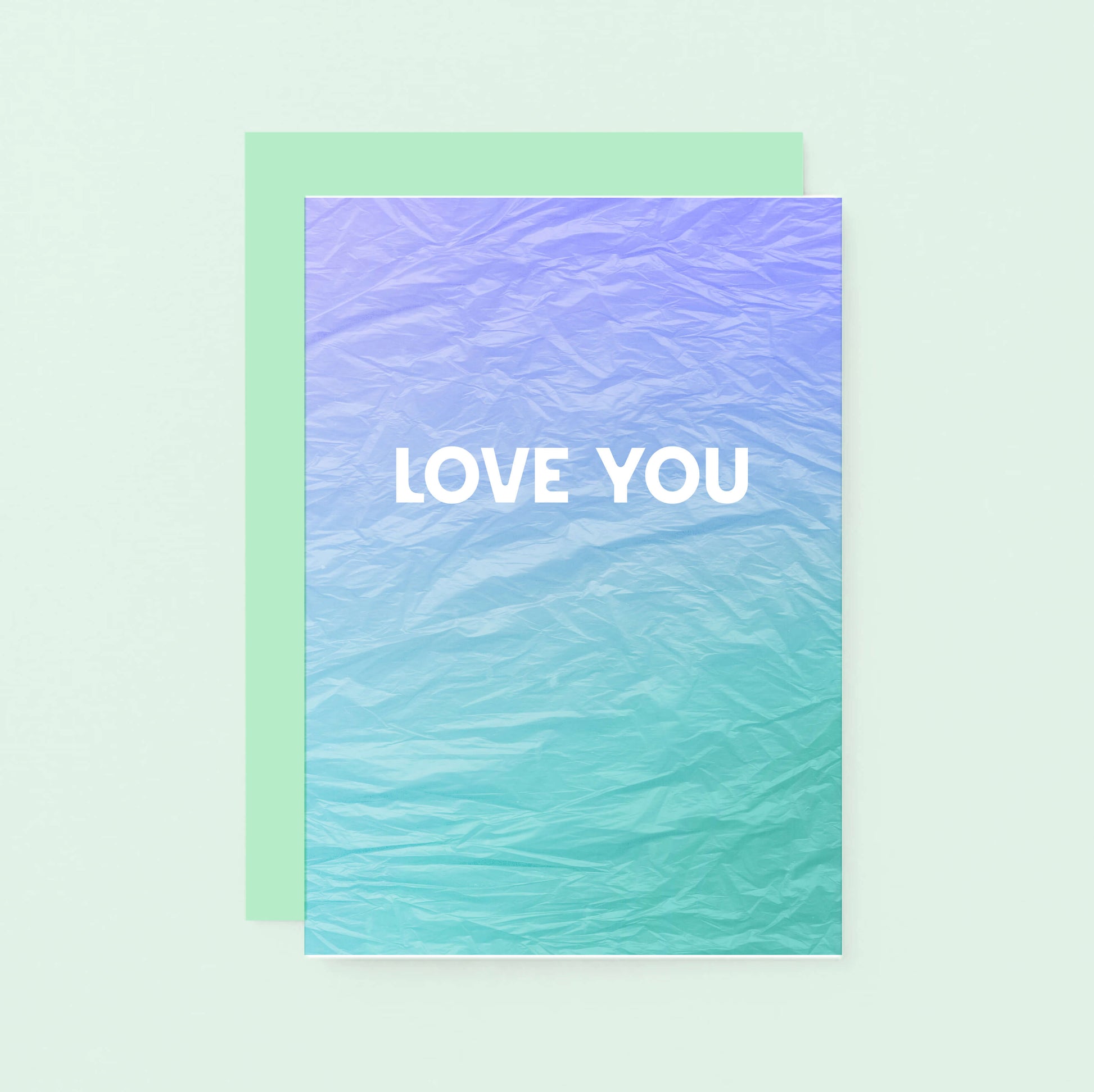 Love You Card by SixElevenCreations. Product Code SE4007A6