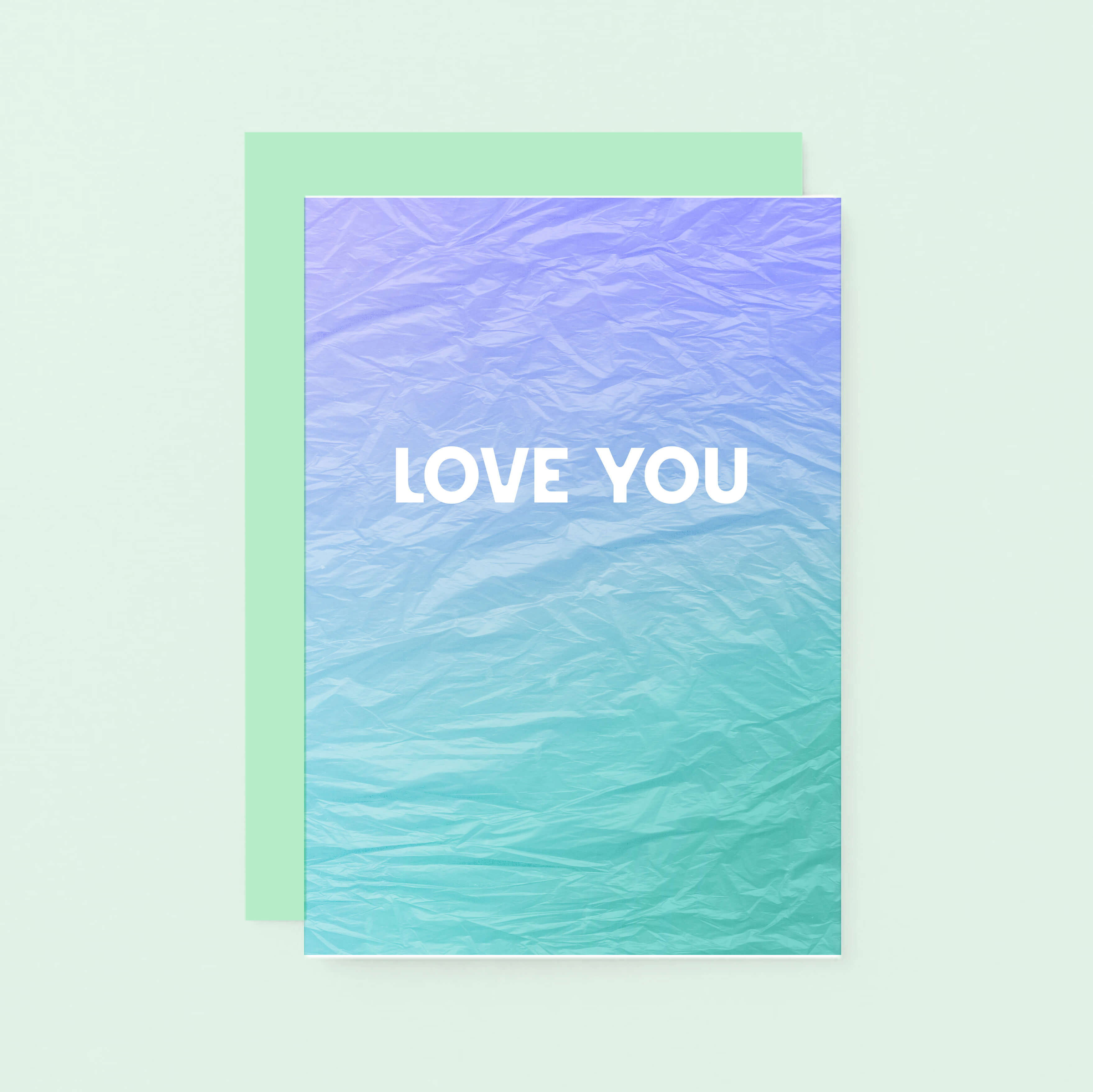 Love You Card by SixElevenCreations. Product Code SE4007A6