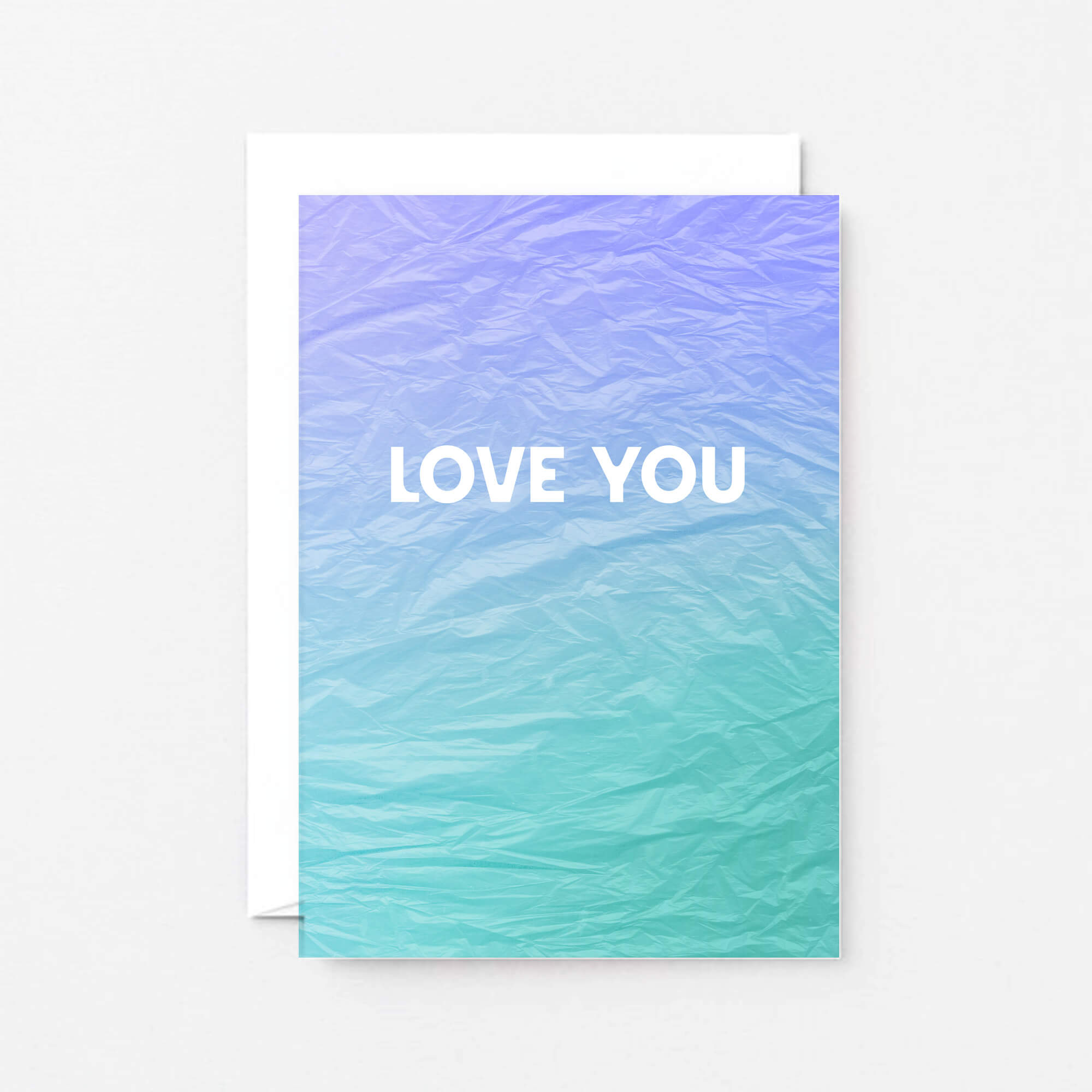 Love You Card by SixElevenCreations. Product Code SE4007A6