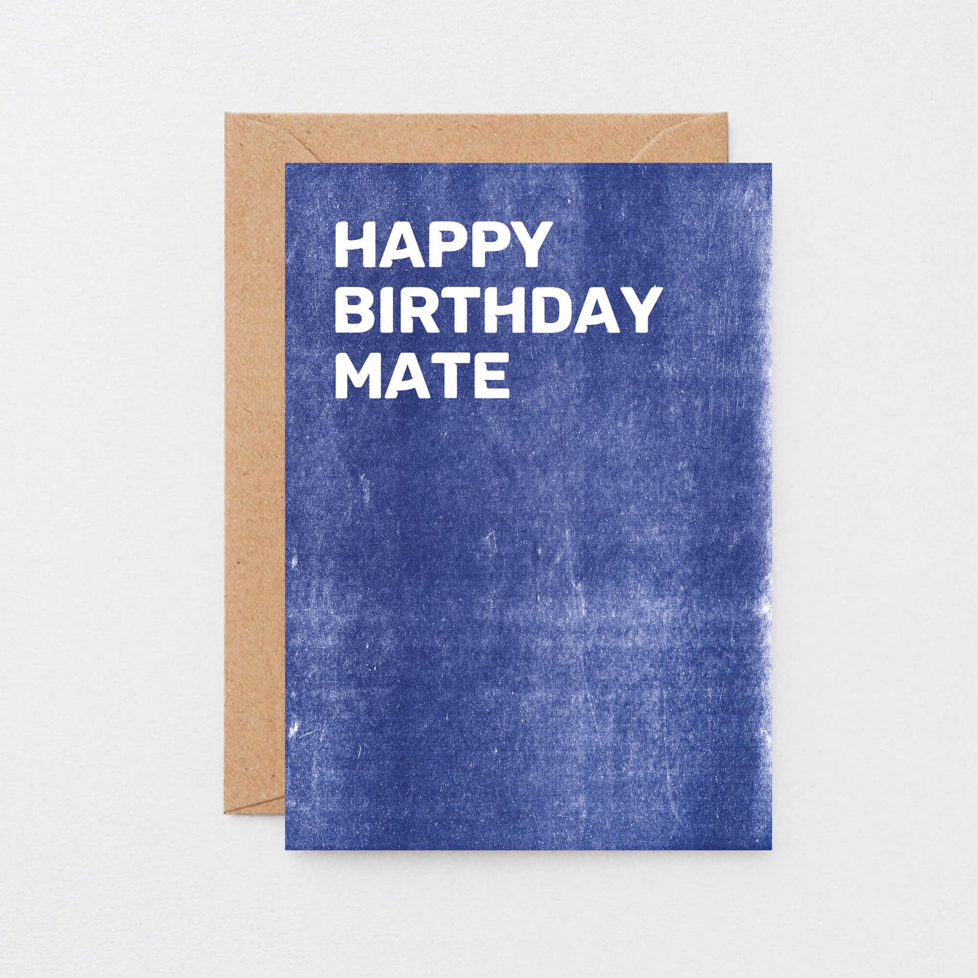 Birthday Card by SixElevenCreations. Reads Happy birthday mate. Product Code SE0804A6