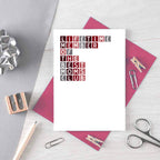 Mom Card by SixElevenCreations. Reads Lifetime member of the best moms club. Product Code SE0303A6_US