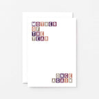 Mum Card by SixElevenCreations. Reads Mother of the year. Once again. Product Code SE0326A6