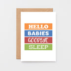 New Baby Twins Card by SixElevenCreations Product Code SE0005A6