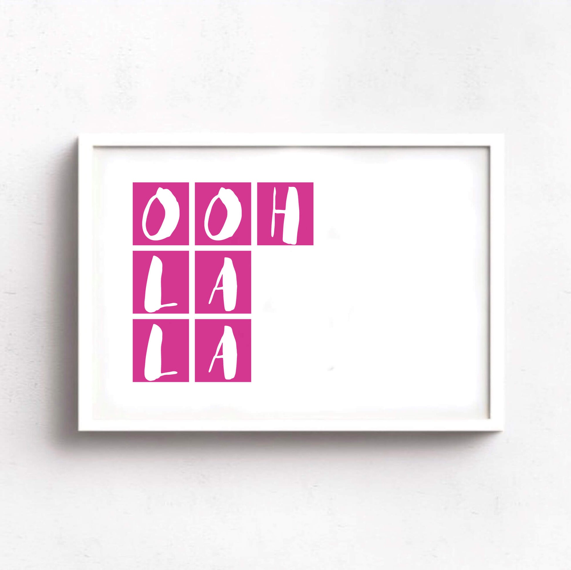 Ooh La La Wall Print-SixElevenCreations-SEL0002A5