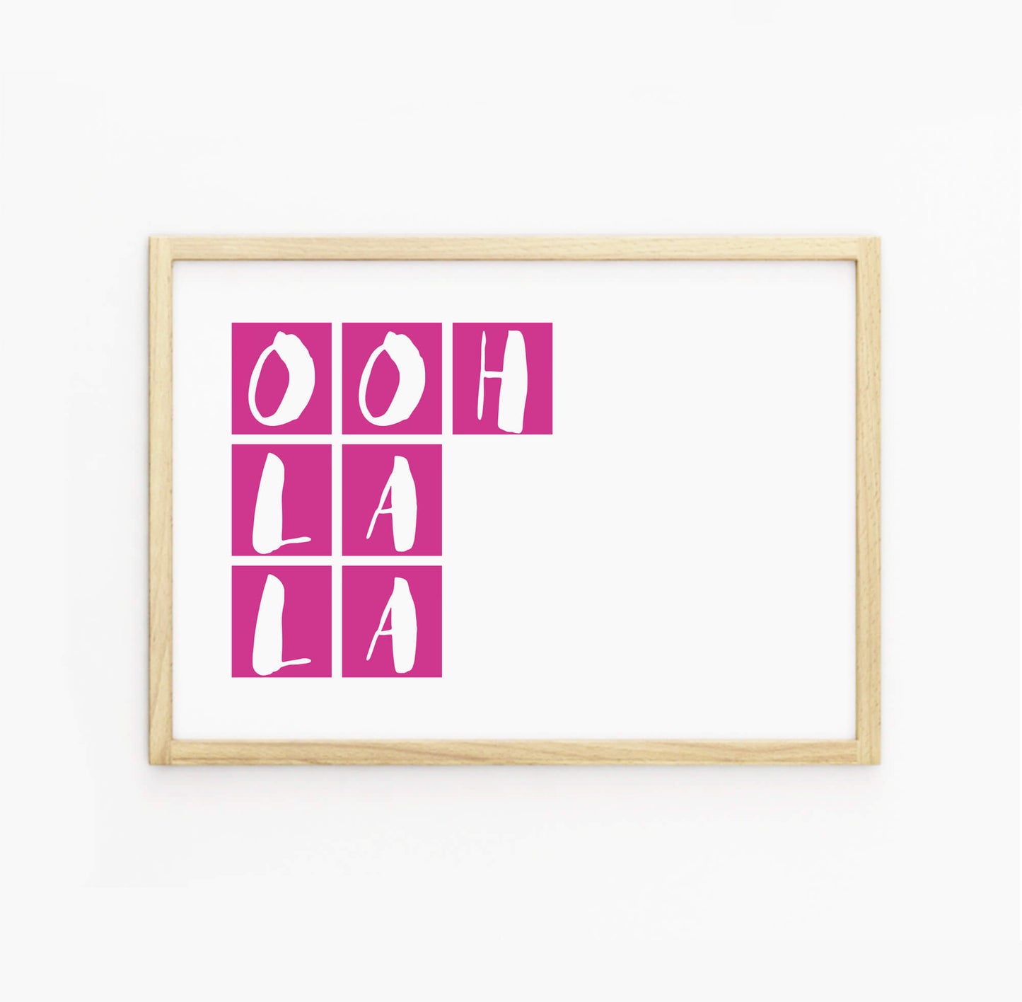 Ooh La La Wall Print-SixElevenCreations-SEL0002A5