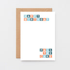 Birthday Card by SixElevenCreations. Reads Happy birthday Pass the cake. Product Code SE0288A6