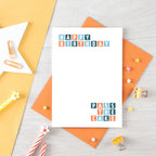 Birthday Card by SixElevenCreations. Reads Happy birthday Pass the cake. Product Code SE0288A6