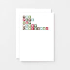 Christmas Card by SixElevenCreations. Reads The pets say Merry Christmas. Product Code SEC0033A6