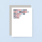 Sending Positive Energy Your Way Card by SixElevenCreations. Product Code SE0310A6