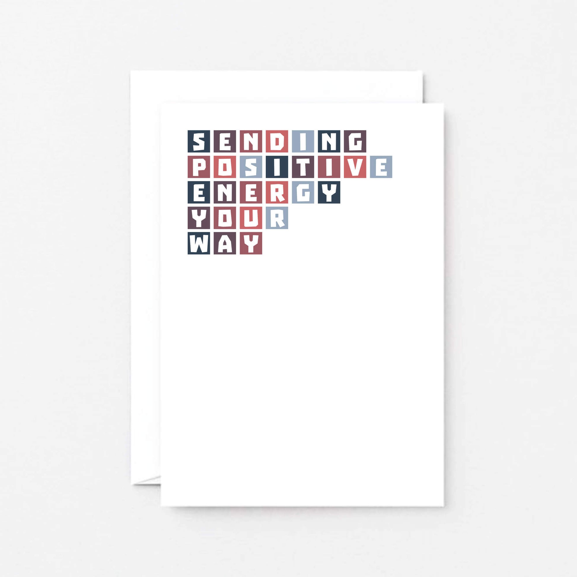 Sending Positive Energy Your Way Card by SixElevenCreations. Product Code SE0310A6