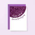 Ramadan Card by SixElevenCreations. Reads Ramadan Mubarak from our home to yours. Product Code SEH0011A6