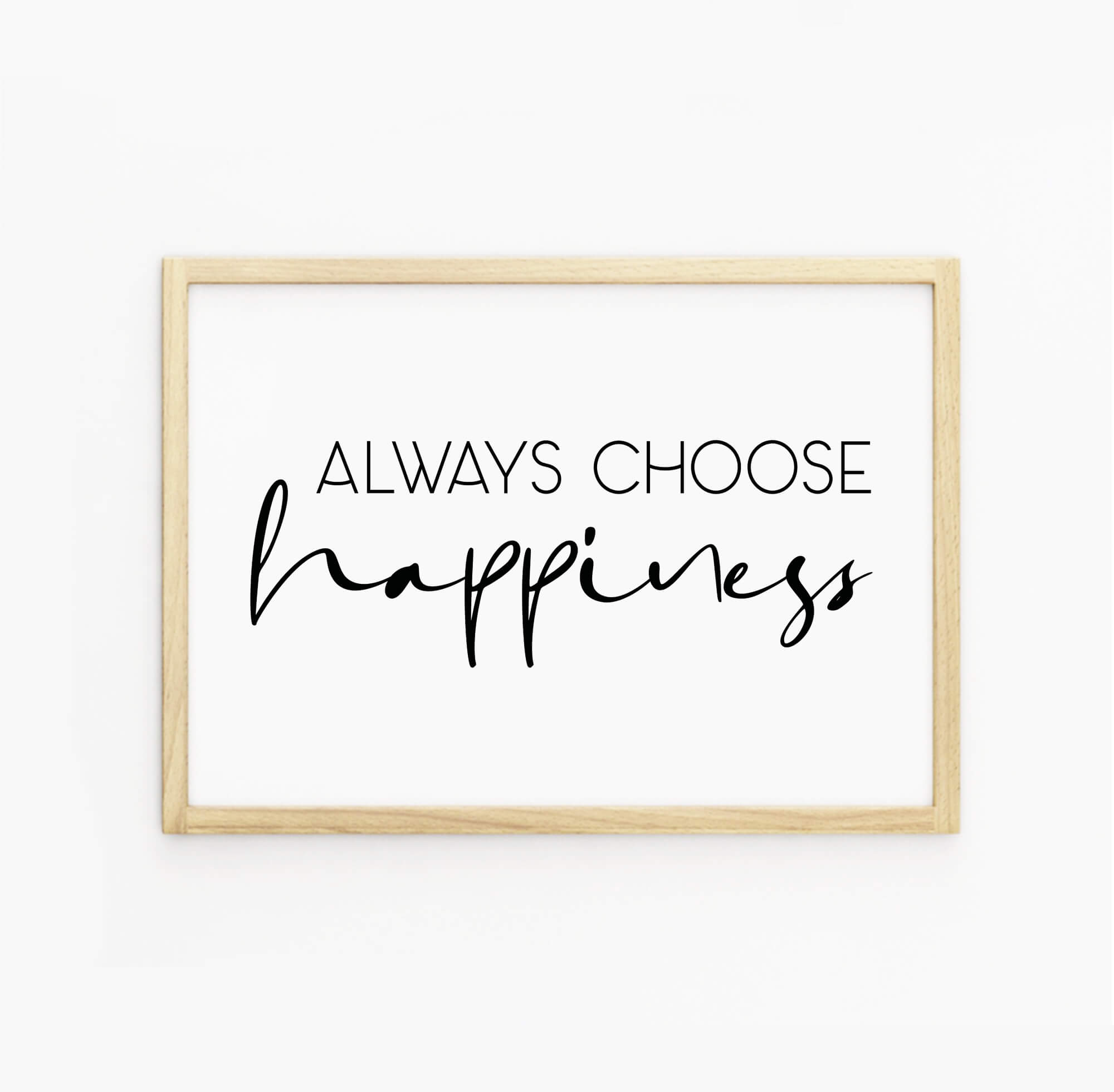 Always Choose Happiness Print-SixElevenCreations-SEL0020