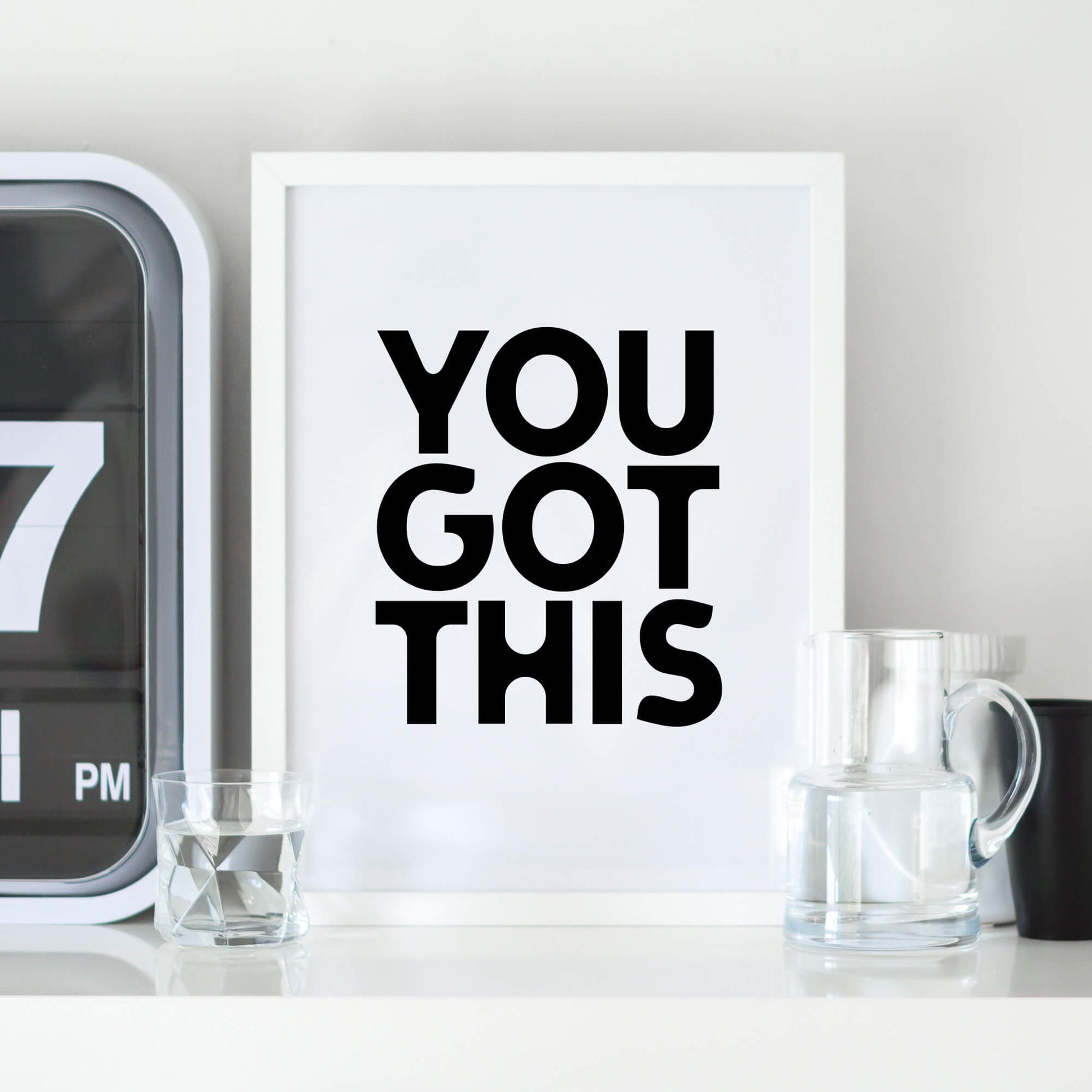 You Got This Motivational Print by SixElevenCreations. Product Code SEP0103