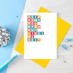 Sister Card by SixElevenCreations. Reads Deep down you know mum likes me best. Product Code SE0336A6