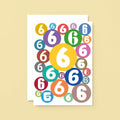 Big 4th Birthday Card by SixElevenCreations. Product Code SE2066A5