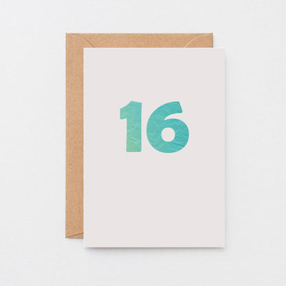 16 Years Card by SixElevenCreations. Product Code SE4061A6