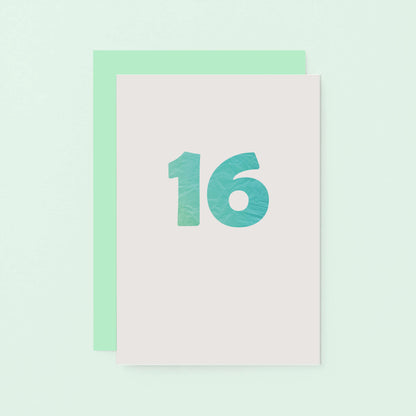 16 Years Card by SixElevenCreations. Product Code SE4061A6