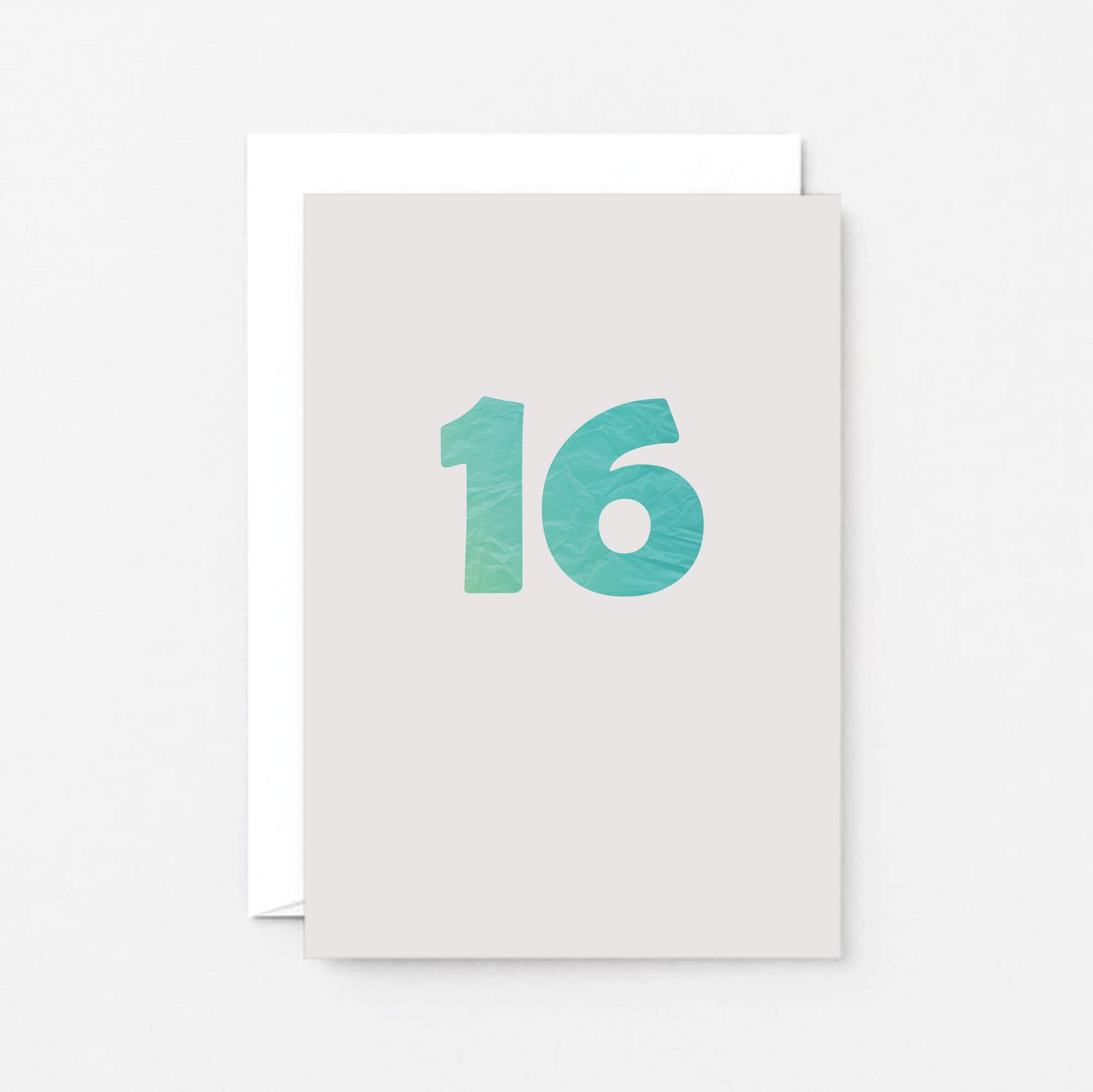 16 Years Card by SixElevenCreations. Product Code SE4061A6