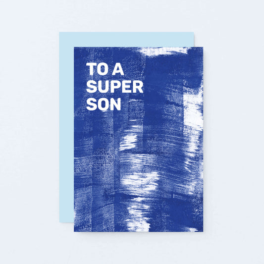 To A Super Son Card by SixElevenCreations. Product Code SE0805A6